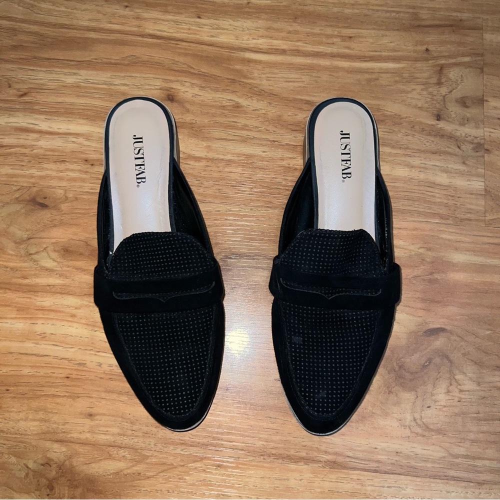 Just fab loafer mules